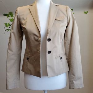 Banana Republic Tan Blazar P0